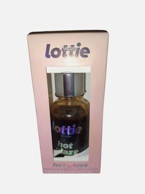 Lottie London Hot Glaze Bronzing Serum Drops Instant Tan Brown Vegan 28 ml NEW